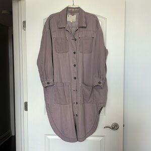 Anthropologie Pilcro Quarter Sleeve Duster